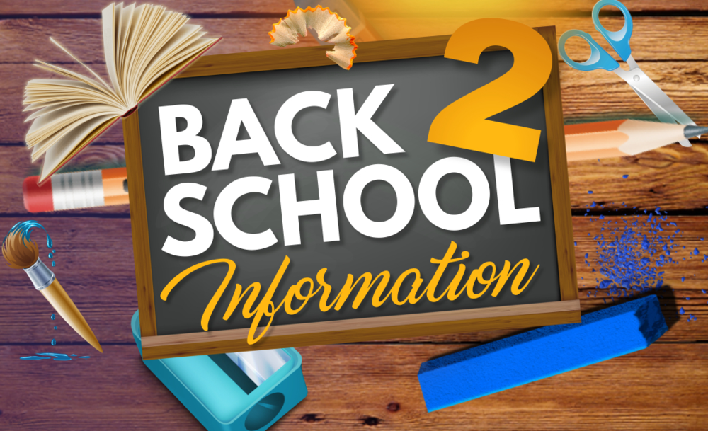 S.C.H.S. Back to School Information