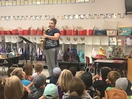 Mrs. Jody visits the Elementary