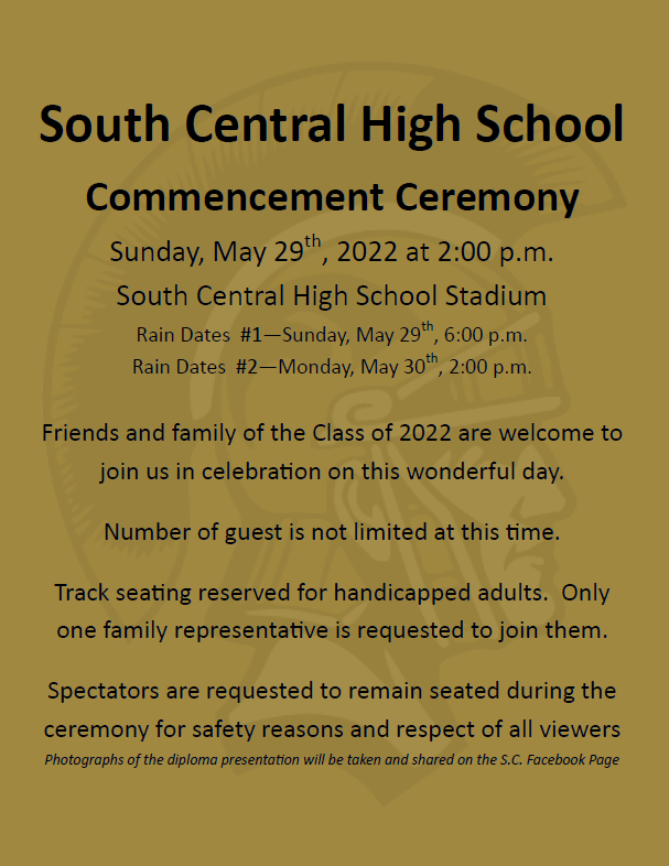 Class or 2022 Public Announcement