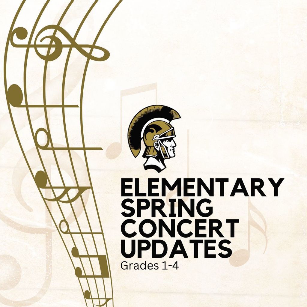 Elementary Spring Concert Updates