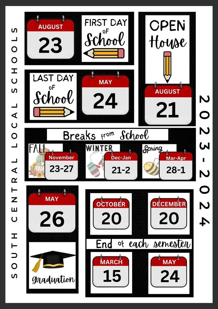 23-24 Calendar at at Glance